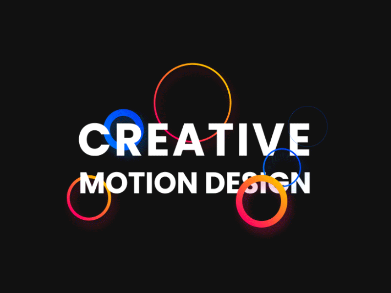 Creative Motion Design adobe animated animated type animation branding creative design design dribbble dribbble best shot gradient color hello illustration logo modern design motion pixflow text title typography ui