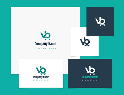 logo presentation1 branding logo design shopping cart