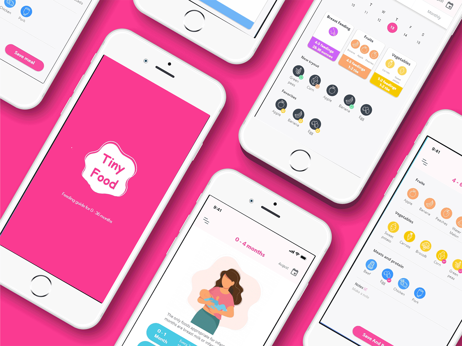 Tinyfood adobe application ios minimal sketch ui user experience user interface design usercentric userexperience ux