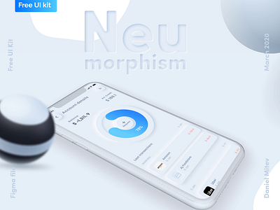 Neumorphism FREE UI Kit figma free kit free ui kit freebie neumorphic neumorphism skeumorphism skeuomorph ui ux