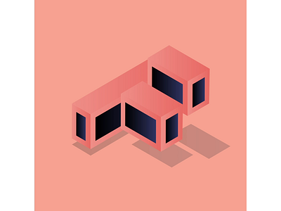 36daysoftype F 36days 36daysoftype animation box cube gif illustration letter loop motion typography