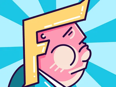 FXXK T 36daysoftype illustration procreate