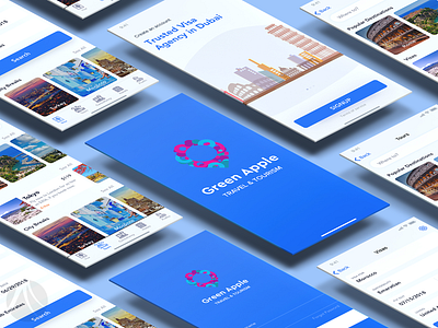 Mobile app for the formulation of visas and tours android app app design apple application application ui design developer developers development ios ios app ios app design mobile app mobile app design mobile design mobile ui ui ux