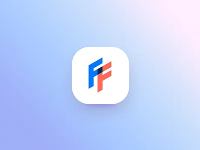 FF App icon app icon asad asadnaveed icon icon design iconography identity logo logo design minimal monogram vector