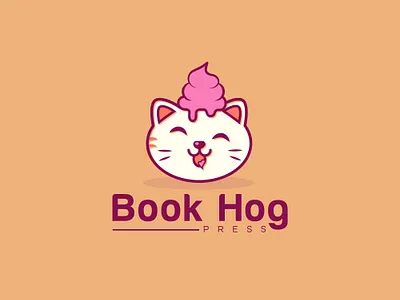 Book Hog Press book brandidentity creativelogo design fiverr fiverrgigs freelancer graphicdesign hog illustration logoexcellent pig piglogo press typography upwork