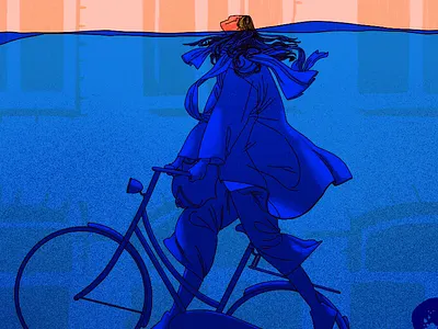 Welcome to Amsterdam-on-sea (Welkom in Amsterdam-aan-zee) activism amsterdam climate change digital art extinction rebellion illustration photoshop poster poster design poster illustration procreate social justice