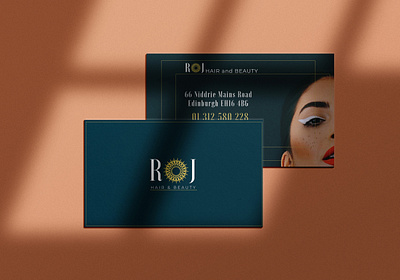 Hair and Beauty Branding / Business Card beauty brand identity branding business card business card design hair salon
