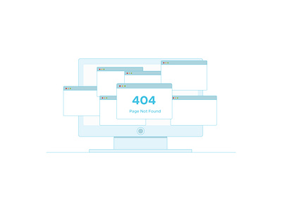 404 - Error Page colors design designer digital graphic design ui uidesign ux web website