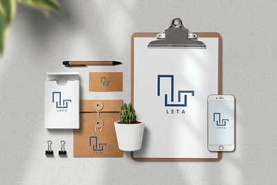 Branding for Building company branding business card design design logo minimalistic