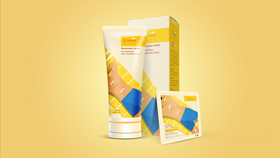 Packaging Design - Lines Cosmetics cosmetics graphic design illustration men packaging design pratikartz skin skincare sun protection sunscreen swimming tube women