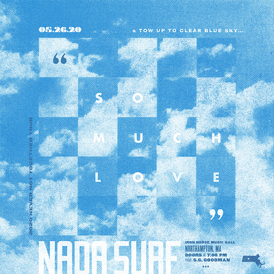 So Much Love collage geometry halftone illustration nada surf squares texture type typography