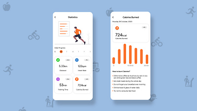 Fit to Fit - Run, Fitness App Design, App Design 36daysoftype app concept app design app ui design fit to fit fitbit fitness fitness app fitness center health health app healthcare healthy stay fit techo aj