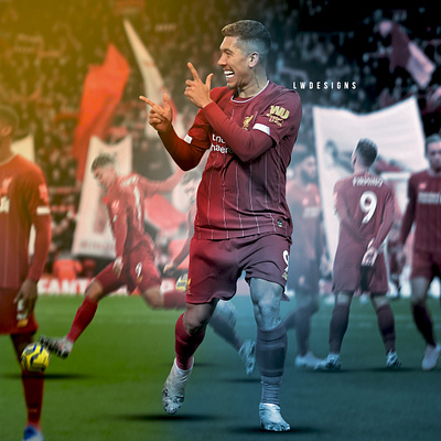 Roberto Firmino - Liverpool Fc design fifa fifa 20 fifa 20 edit football football club football design football edit footballer gfx illustration lionel messi liverpool fc photoshop poster premier league roberto firmino edit soccer edit wallpaper