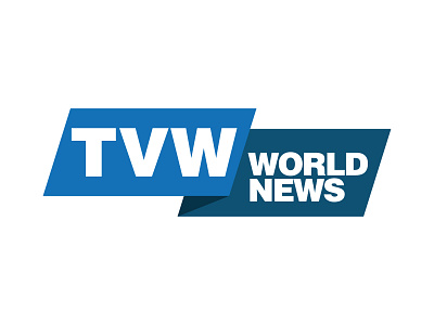 Daily Logo Challenge #37 - Television News branding daily logo daily logo challenge daily logo design dailylogochallenge design illustrator logo tvw