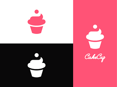 CakeCup Logo Branding brand and identity brand design brand identity branding concept design cupcake cupcake logo cupcakes dailylogochallenge dribbble flat grid grid logo icon logo design shape vector