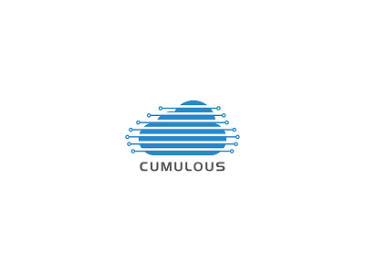Cumulous Daily logo design challenge day 14 abstract brand branding cloud creative cumulous custom dailylogo dailylogochallenge day 14 logo logodesign logodesignchallenge logodesigners tech technology