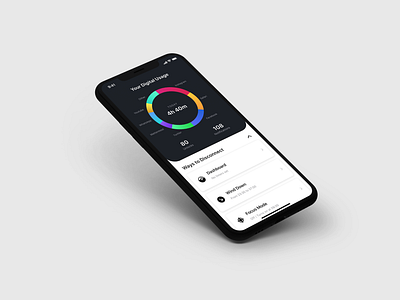 Settings Page Design app dailyui design minimal ui