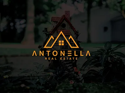 Minimal Logo beautifu logo design branding creative design design flat home house lettering logo minimal minimalist minimalist design minimalist logo modern proffesional real estate logo ui unique logo ux