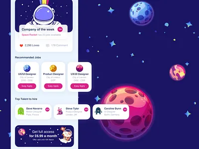 Job Bay - Landing cms component cv hero hireme job jobsearch jobseeker product product design recruitment talenthouse