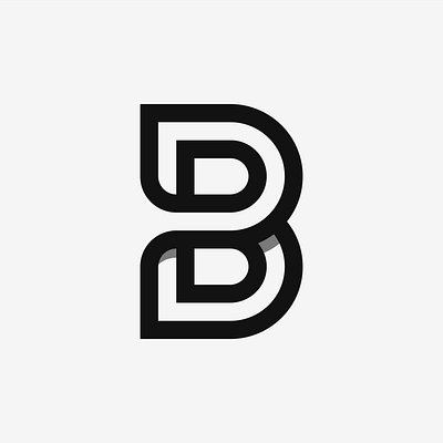 B - Exploration design geometric logo logodesigner logodesigners logodesigns minimal