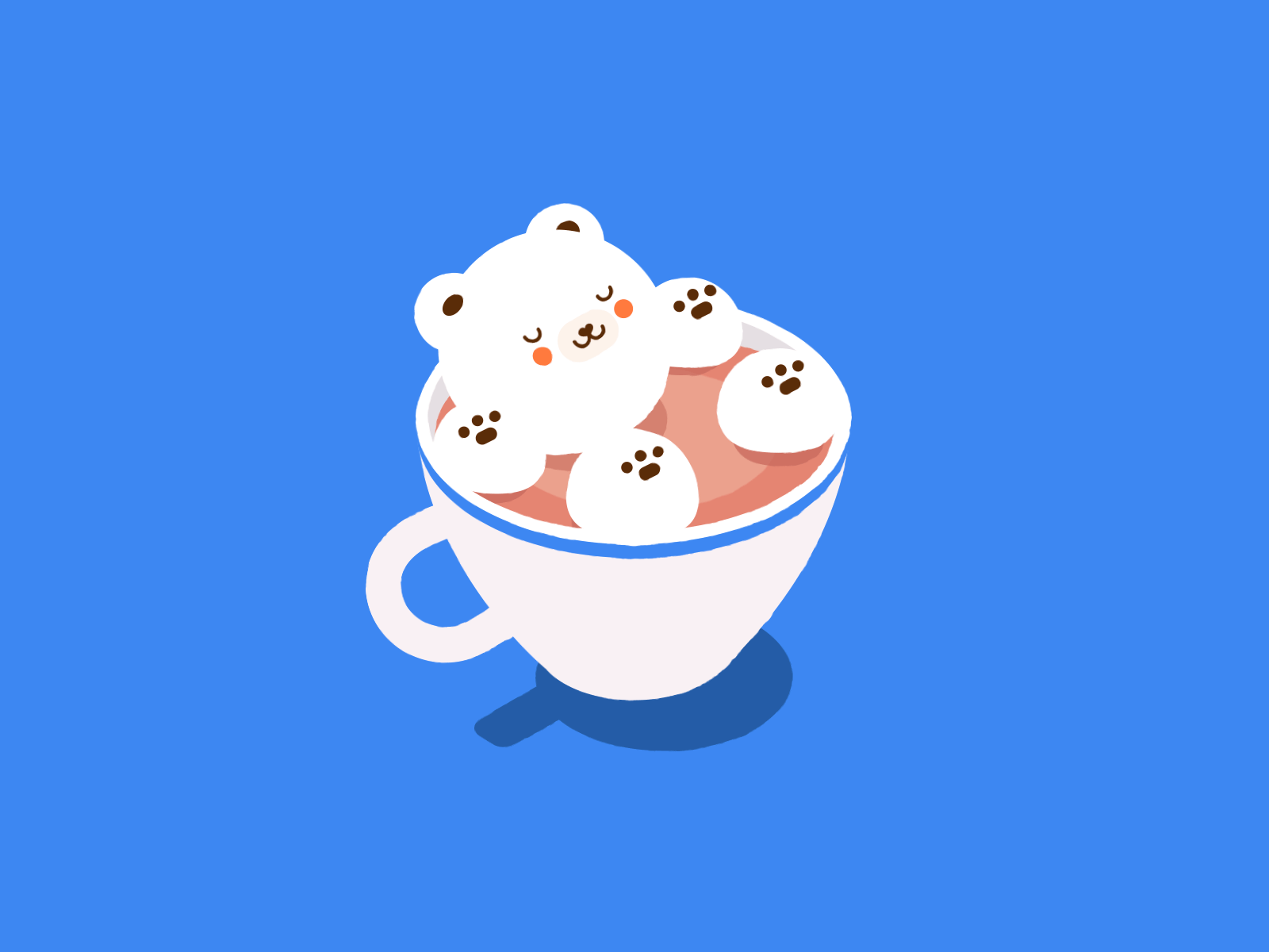 Japanese latte vol II bear bed breakfast cappuccino chill coffee cup cute dream espresso food japanese kawaii latte pool relax sleep