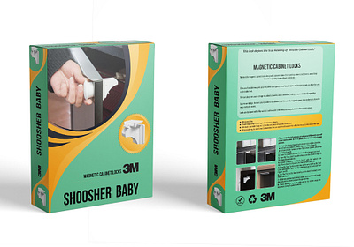 shoosher baby 3d branding mockup packaging packagingdesign