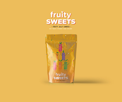 Fruity Sweets Packaging branding illustration packaging