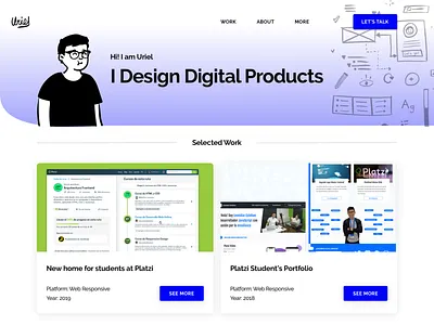 Updating my Portfolio portfolio ui