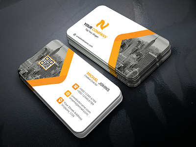 Business Card branding business business card business card design clean corporate creative design