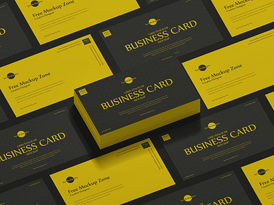 Free Grid Stack of Business Card Mockup branding download font free free mockup freebie identity logo mock up mockup mockup free mockup psd mockups print psd stationery template