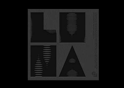 Luna brand design branding branding design design editorial editorial design graphic design illustraion minimal minimalism minimalist minimalistic poster a day poster design simple design