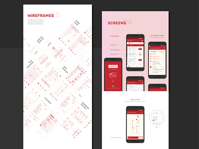 KSRTC Bus Ticket App -03 app booking bus design screens ticket ui ux wireframes