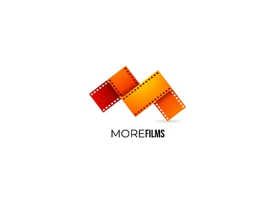 More Films brand brand design branding design films identity design logo logo design vector