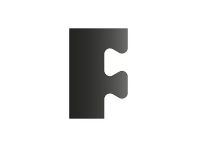 F | #36daysoftype 36days 36days f 36daysoftype 36daysoftype07 adobe illustrator daysoftype letter f logo logo concept logo design logo idea logo inspiration puzzle puzzle logo type