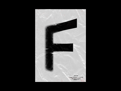 36 Days of Type / "F" | day_069 36 days of type 36daysoftype artwork design graphic design photoshop poster poster a day poster art poster design typography