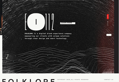 FOLKLORE Website branding design graphic design type typography ui ux web