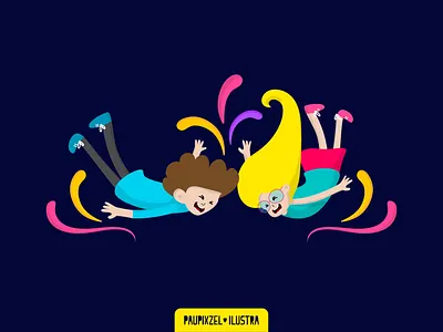 Porfolio PauPixzel 27 book childrens illustration cute art design fantasy girl illustration lovely teenage vector