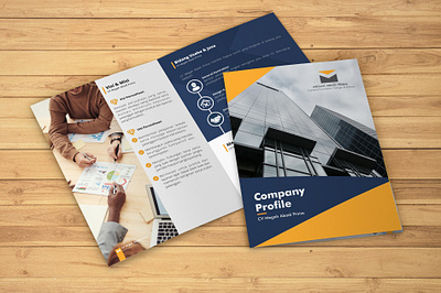 Company profile CV Megah Abadi branding company company profile design