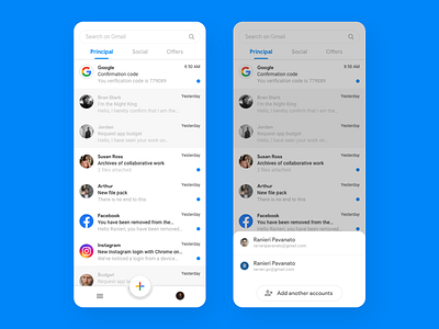 Gmail - Concept app concept design design app uiuxdesign userexperience