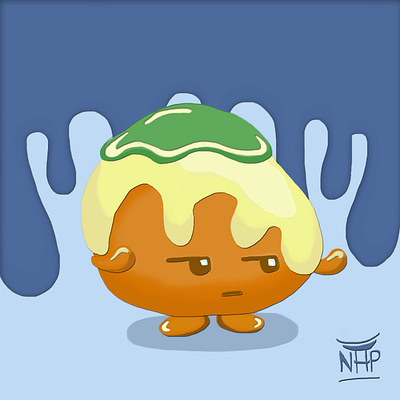 Tako-men animation photoshop