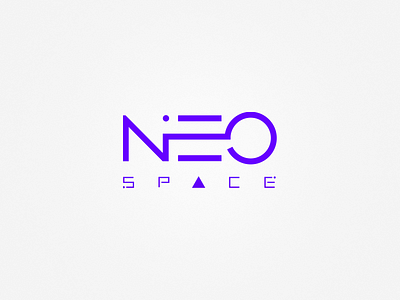 Neo Space logo branding design logo logotype script