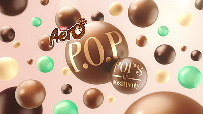 Aero Bubbles 3d chocolate design digital nestle