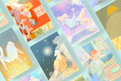 illustration summary of the week illustration typography