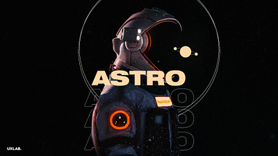 Astro - Uxlab.in art art direction artist artwork artwork design artworkforsale astro cover art feels museum music music app music art space universe