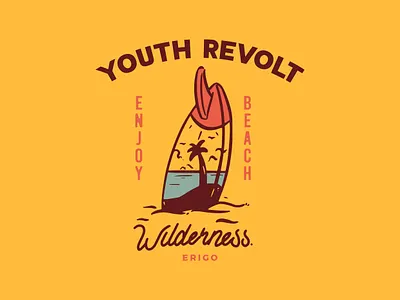 Beach beach clothing design design flatdesign graphicdesign icon illustration illustrator summervibes surf typography vector vector illustration vectorart