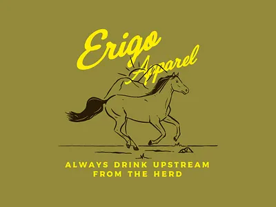 Horse clothing design design flatdesign graphicdesign horse icon illustration illustrator typography vector vector illustration vectorart