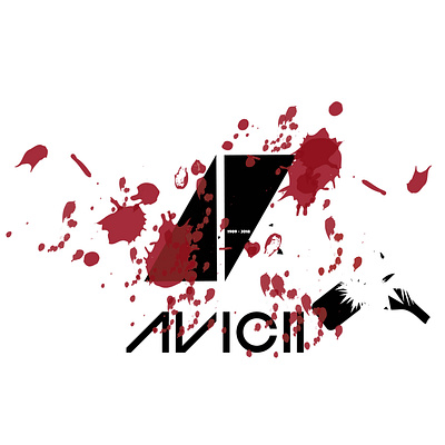 AVICII - Rest in Peace avicii blood dark design die dj gothic gothic design icon logo logo design logo design concept logodesign wine