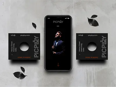 Photography agency branding branding business card camera design logo logotype photography ui