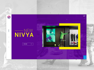 Nivya Landing Page landing page design visual designs