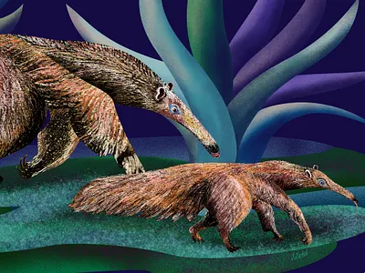 Ant-bears 🐜 animal ant bears ant eater ant eaters bookillustration childrens book childrens book illustration digital art flat flat illustration illustration illustrations kids illustration mural art mural design murals vector vector art vector illustration